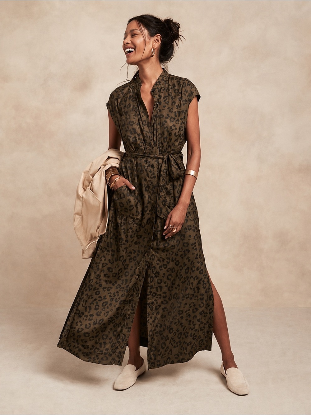 Banana Republic Safari Shirtdress